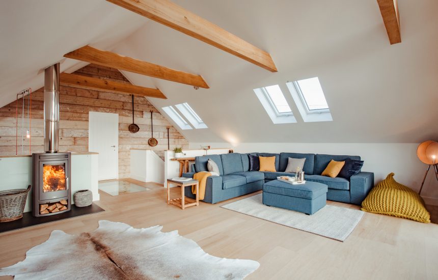 Lounge at Fiddlesticks a self-catering holiday home in Rock, North Cornwall