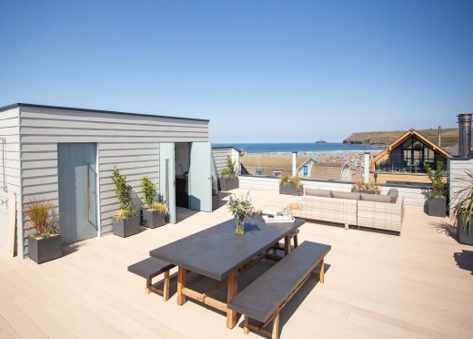 Hideaway, a self-catering holiday apartment with roof garden in Polzeath, North Cornwall