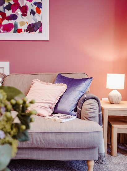 Living room at Holibobs, a self-catering holiday home near Rock, North Cornwall