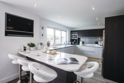 Kitchen at Longships a self-catering holiday home in Rock, North Cornwall