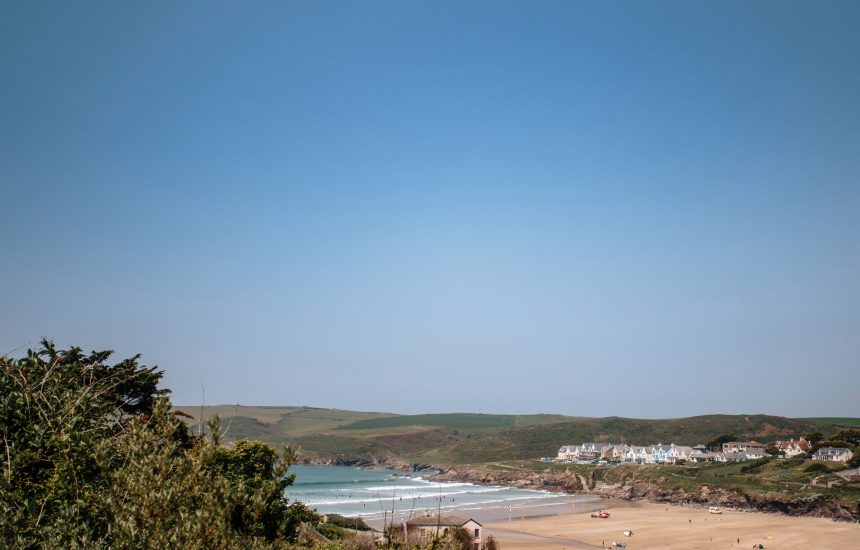 Polzeath beach, North Cornwall