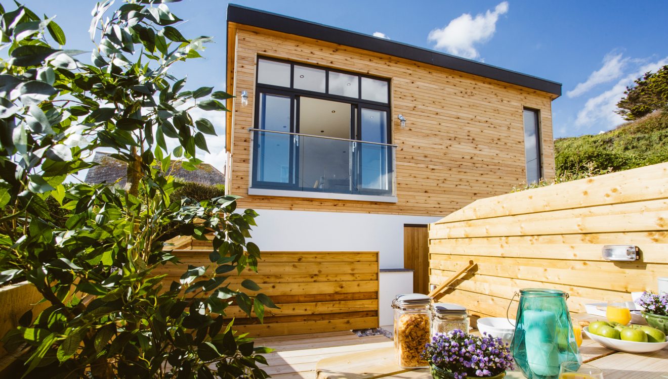 Exterior of Seabreeze, a self-catering holiday cottage in Polzeath, North Cornwall