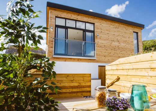 Exterior of Seabreeze, a self-catering holiday cottage in Polzeath, North Cornwall