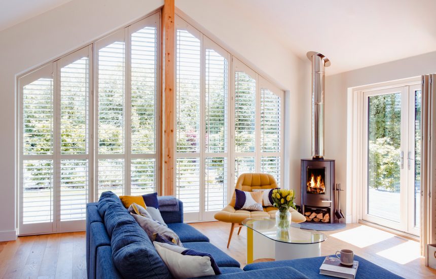 Living room at Skovva, a self-catering holiday home in Rock, North Cornwall