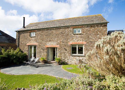 The Barn, a self-catering holiday home near Polzeath, North Cornwall
