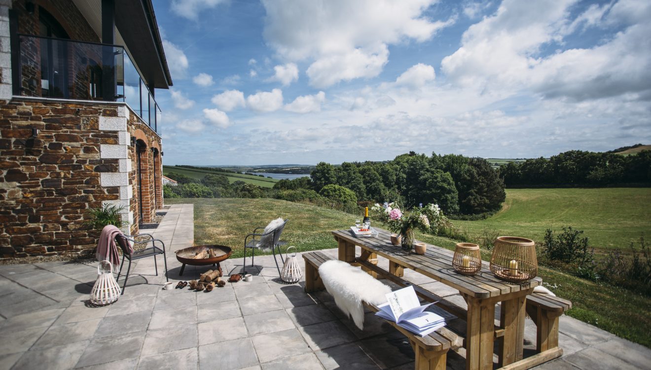 The exterior of the Woodshed, a self-catering holiday cottage near Rock, North Cornwall