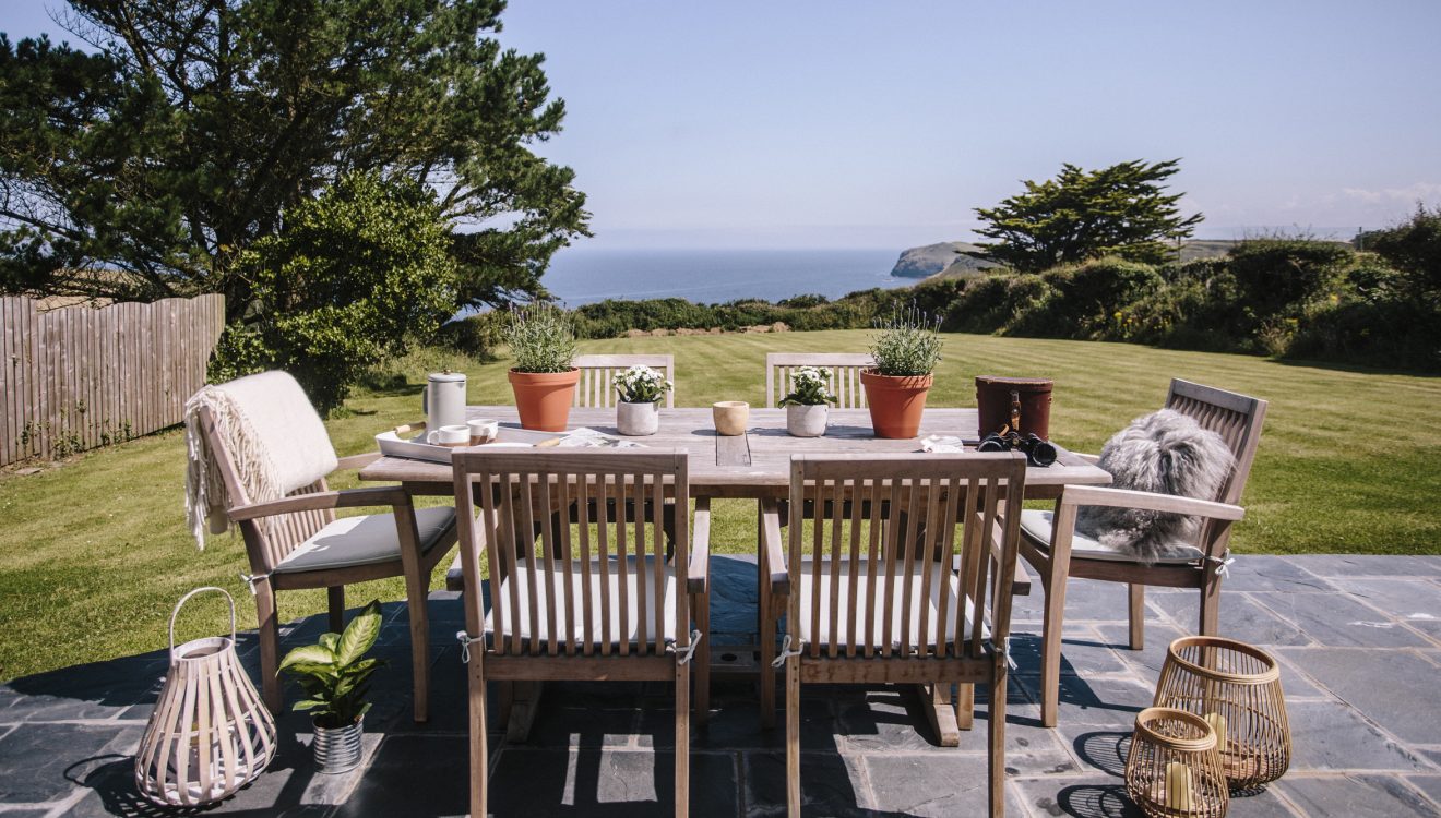 View from Troy, a self-catering holiday home in Polzeath, North Cornwall