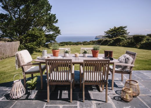 View from Troy, a self-catering holiday home in Polzeath, North Cornwall