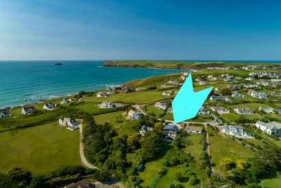 Puffins, a self-catering holiday home above Daymer Bay, North Cornwall