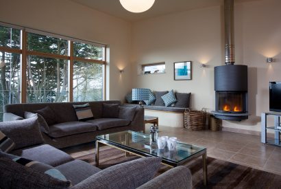 Lounge at Radoon a self-catering holiday property in Rock, North Cornwall